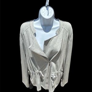 Loft Lounge Zip Jacket New With Tags